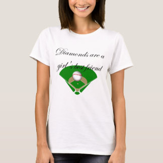Los diamantes son camisetas del mejor amigo de un
