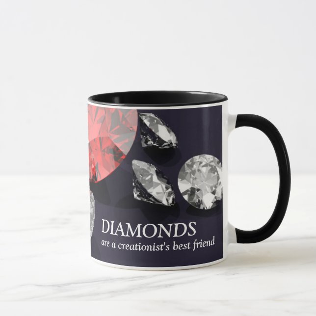 Los "diamantes son la taza del mejor amigo del (Derecha)