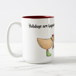 Los días de fiesta son más felices con la taza de