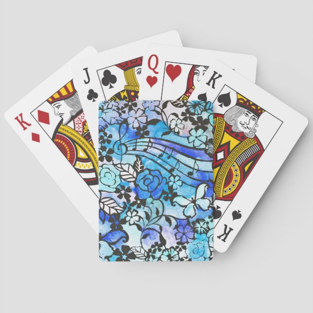 Los días felices están aquí de nuevo jugando carta (Reverso)