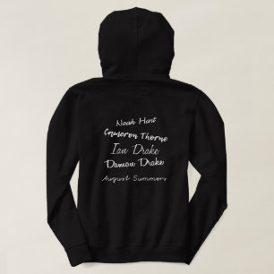 Los días más oscuros por negro de la sudadera co
