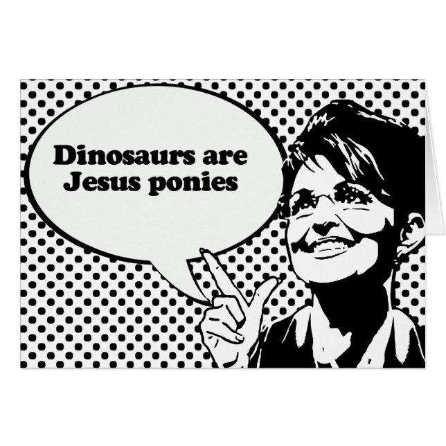 Los dinosaurios son potros de Jesús (Anverso (Horizontal))