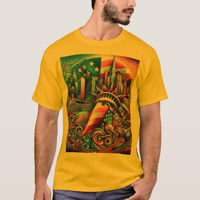 Los diseños de camisetas más virales de 2025 en EE (Anverso)