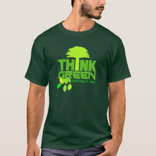 Los diseños de Riia/piensan la camisa verde