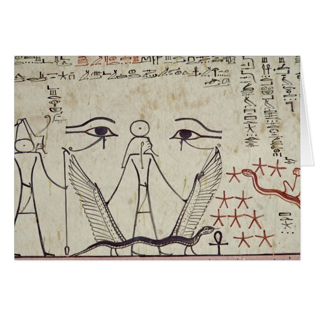 Los dos ojos místicos, de la tumba de (Anverso (Horizontal))