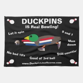 Los duckpins son bolas reales - toalla