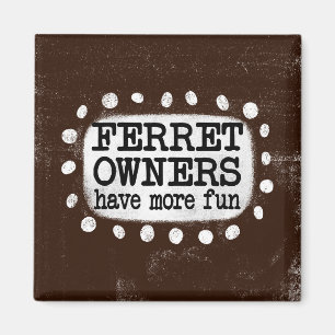 Los Dueños De Ferret Tienen Más Imán De Refrigerad