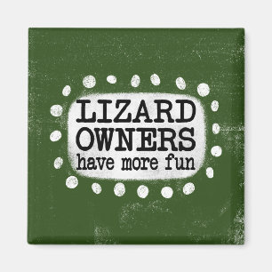 Los Dueños De Lizard Tienen Más Imán De Refrigerad