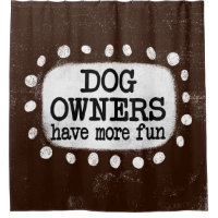 Los Dueños De Perros Tienen Una Cortina De Ducha M