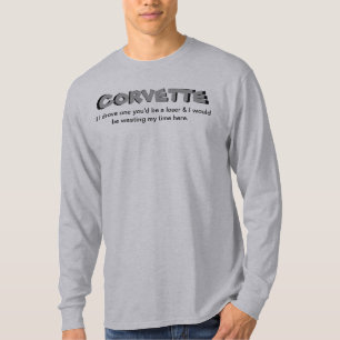 Los dueños del Corvette son camiseta arrogante