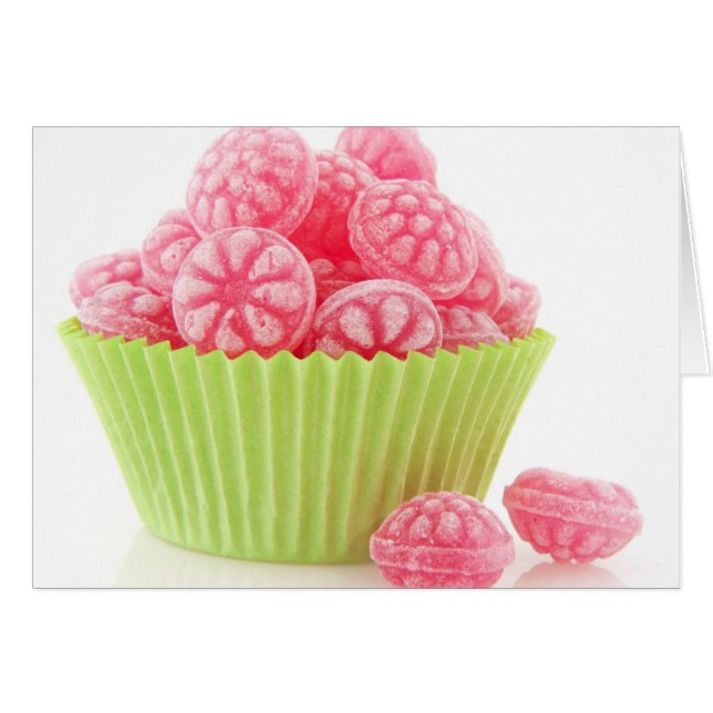 Los dulces sabrosos del caramelo de la frambuesa (Anverso (Horizontal))