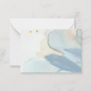 "Los dulces": Tarjeta de nota de arte abstracta or