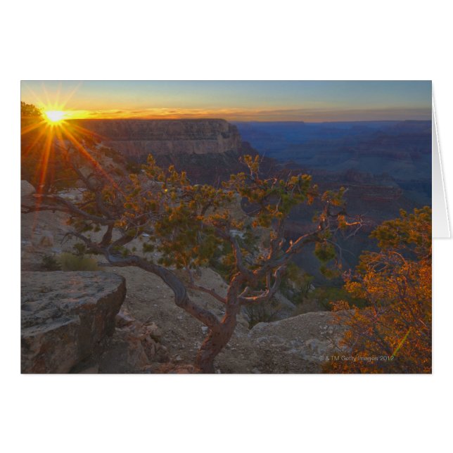 Los E.E.U.U., Arizona, Gran Cañón, punto de Yavapi (Anverso (Horizontal))