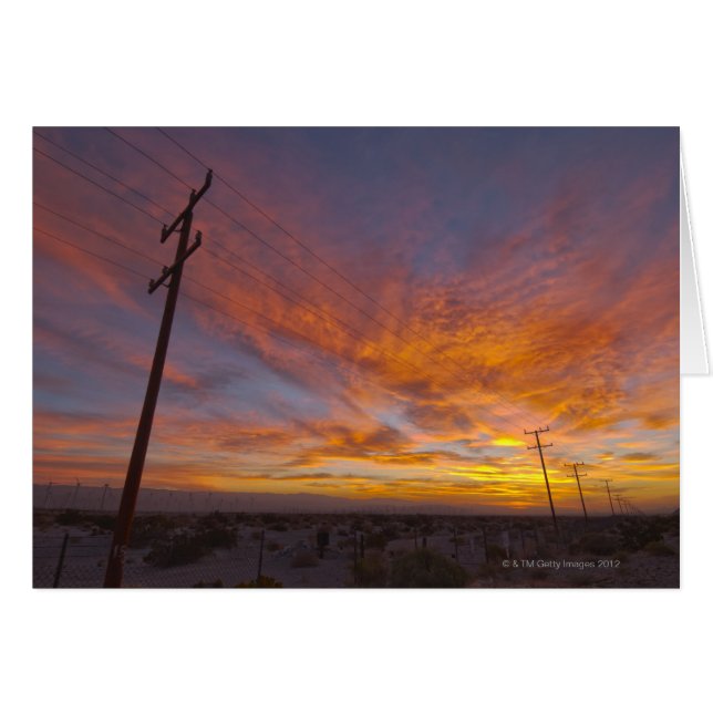 Los E.E.U.U., California, Palm Springs, línea (Anverso (Horizontal))