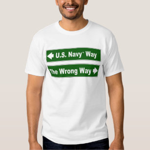 Los E.E.U.U. Camisa de la placa de calle de la
