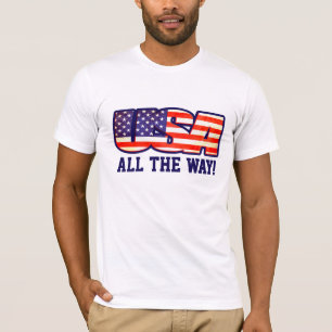 ¡Los E.E.U.U. hasta el final! o su camiseta del