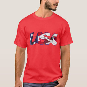 Los E.E.U.U. que cercan - camisa roja