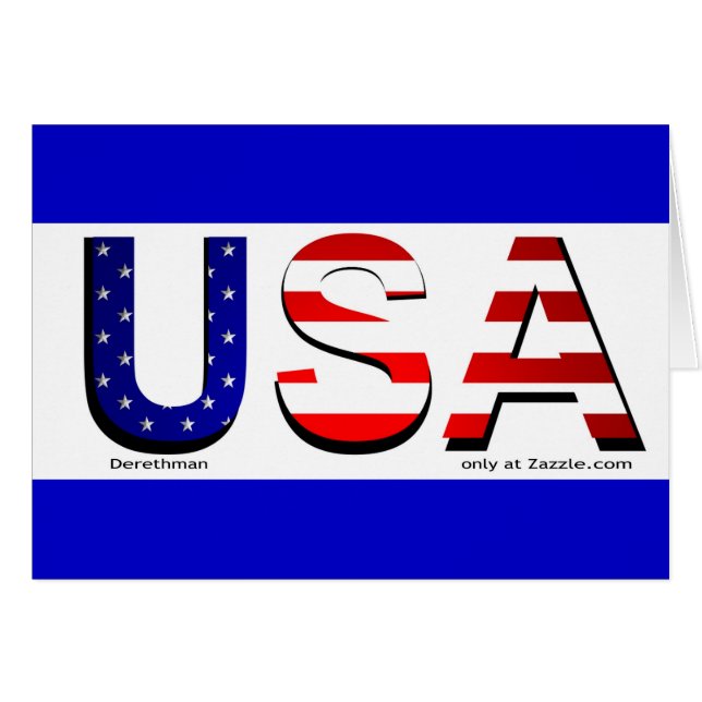 Los E.E.U.U. (tarjeta) (Anverso (Horizontal))