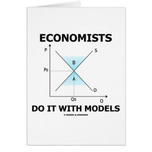 Los economistas lo hacen con los modelos (el humor