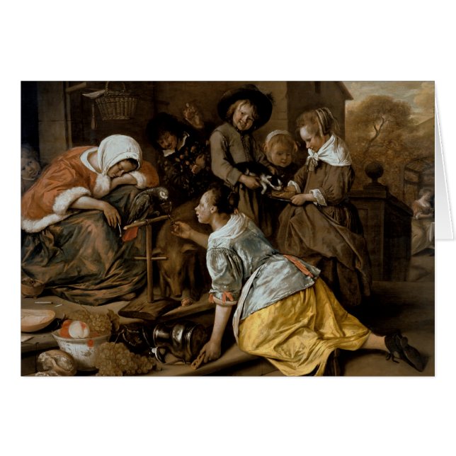 Los efectos de la intemperancia, c.1663-65 (Anverso (Horizontal))