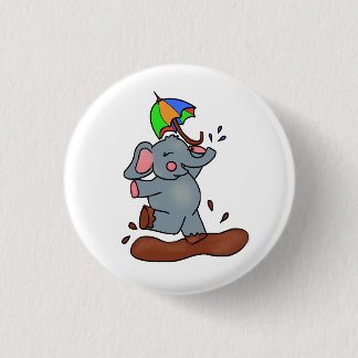 Los elefantes reciben un botón de pies sucios