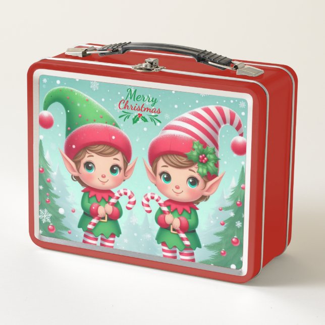 Los elfos de los Navidades (Anverso)