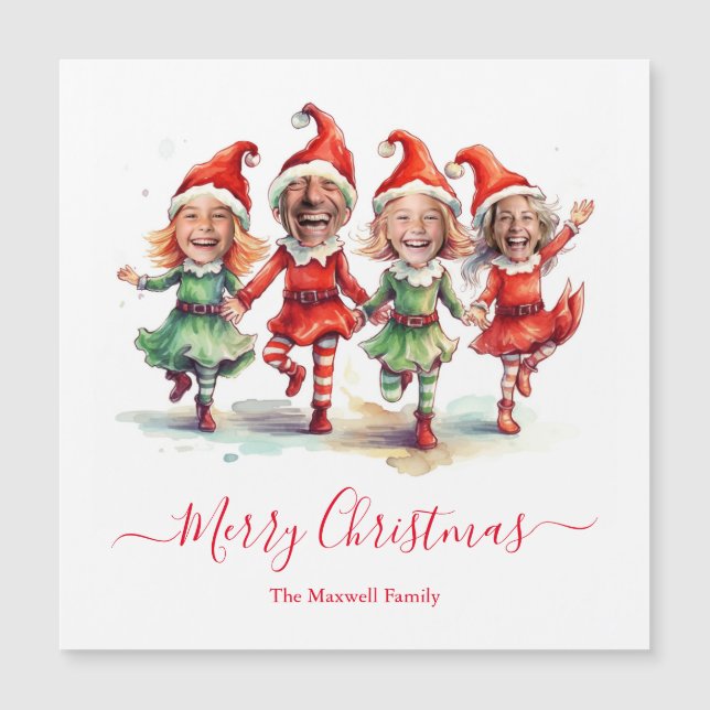 Los elfos de los Navidades (Anverso)