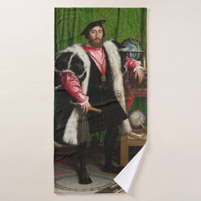 Los embajadores, Holbein el menor (Toalla de baño)