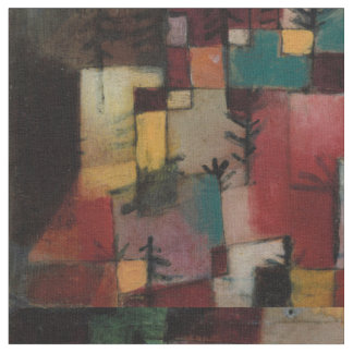 Los "enebros" Paul Klee inspiraron la tela