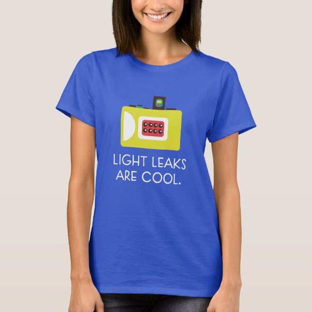 Los escapes ligeros son camiseta fresca de la (Anverso)