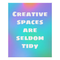 Los espacios creativos rara vez son Posters maread