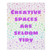 Los espacios creativos rara vez son Posters maread