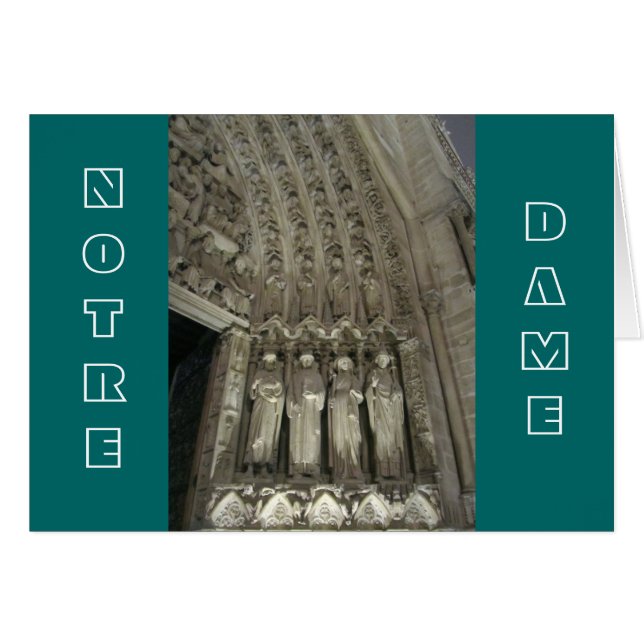 Los estatutos de Notre Dame (Anverso (Horizontal))