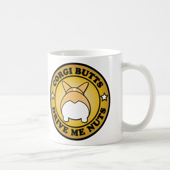 Los "extremos del Corgi me conducen" taza Nuts (Derecha)