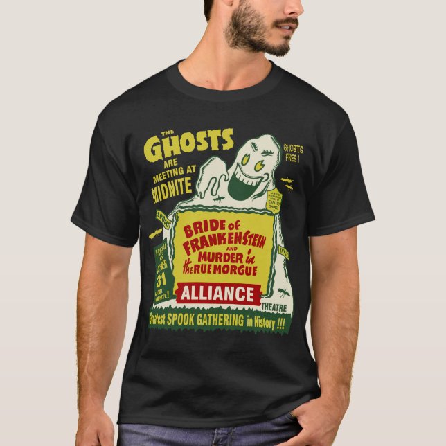 Los fantasmas se están encontrando en la camiseta (Anverso)
