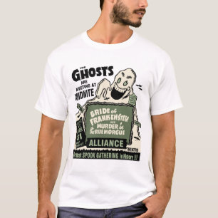 Los fantasmas se están encontrando en la camiseta