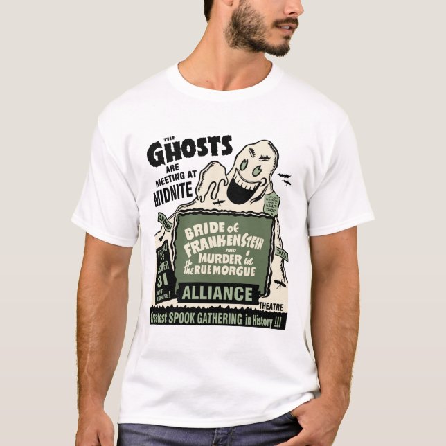Los fantasmas se están encontrando en la camiseta (Anverso)