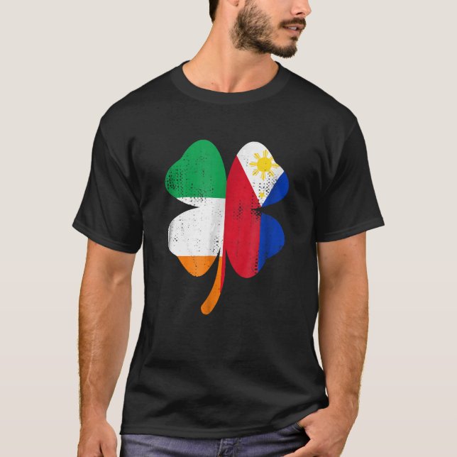 Los filipinos irlandeses flanquean la camiseta del (Anverso)