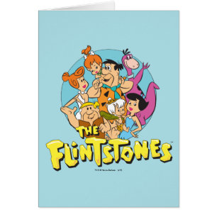 Los Flintstones y el gráfico de la familia de los