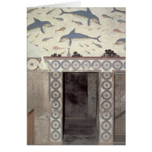 Los frescos del delfín en el cuarto de baño de l