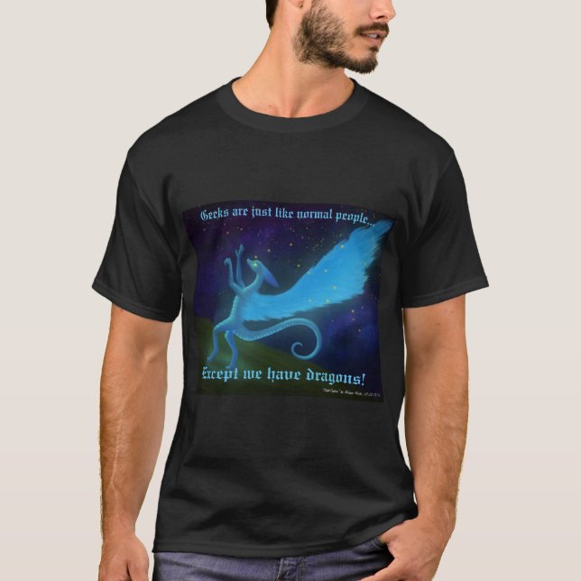 Los frikis tienen camiseta de los dragones (Anverso)