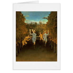 Los futbolistas, 1908 (aceite en lona)