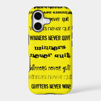 Los ganadores nunca abandonan el Funda iPhone 5
