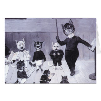 Los gatitos aprenden cantar