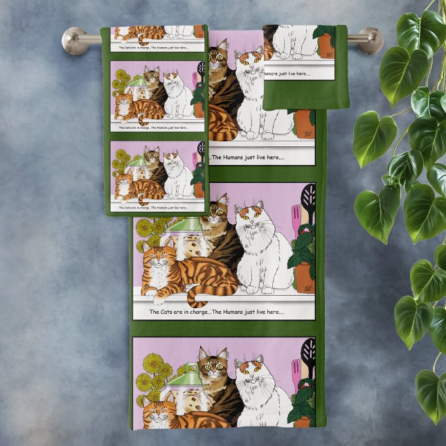 Los gatos están a cargo (Subido por el creador)