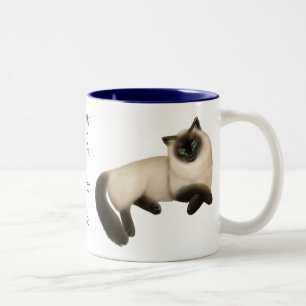 Los gatos Himalayan son taza de Purrfect