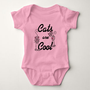 Los gatos son camisetas y regalos frescos