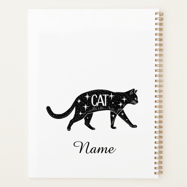 Los gatos son los mejores. Agenda (Reverso)