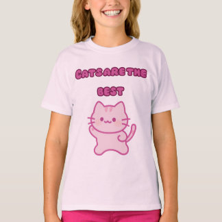 Los Gatos Son Los Mejores Camiseta Kawaii de Gato 