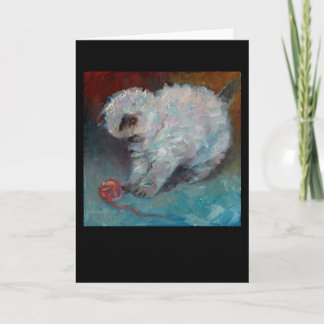 Los gatos tienen gusto de nosotros las tarjetas